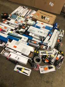 Lot of Assorted Bathroom Items and Plumbing Various Models and Conditions Customer Returns See Pictures