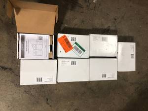 Lot of Defiant Single Cylinder Castle Electronic Keypad Deadbolt Aged Bronze  Customer Returns See Pictures