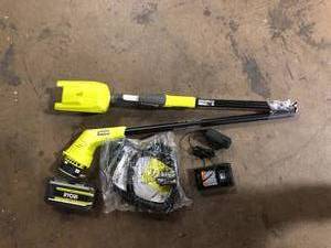 RYOBI 40V 12 in. Cordless Battery String Trimmer with 2.0 Ah Battery and Charger Customer Returns See Pictures