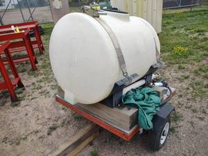 lot 12 image: Portable Pressure Washer, Trailer M...