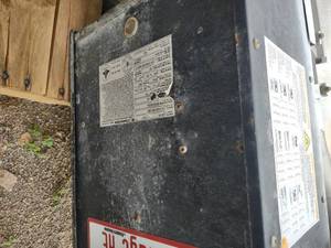 lot 34 image: Natural Gas Radiant Heater, L-Shape...