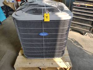 lot 30 image: Carrier Model 24ABB34BA340 AC Cond...