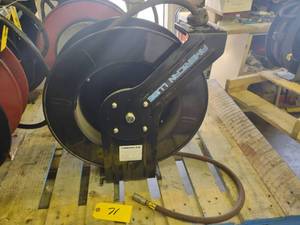 lot 71 image: American Lube Air Hose Reel...
