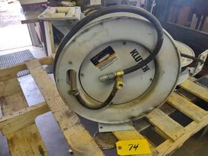 lot 74 image: Klutch Air Hose Reel...