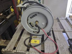 lot 75 image: Klutch Air Hose Reel...
