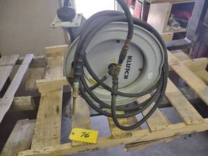 lot 76 image: Klutch Air Hose Reel...