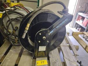 lot 77 image: American Lube Air Hose Reel...