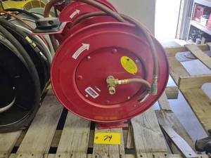 lot 79 image: Lincoln Air Hose Reel...