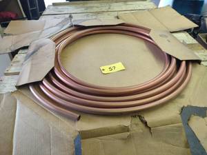 lot 57 image: Roll of Copper, 34 x 60...