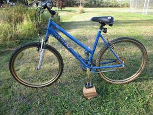 lot 16 image: Spraypainted Custom bike