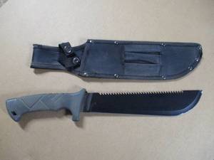 lot 26 image: Black Ozark Trail Machete and Case