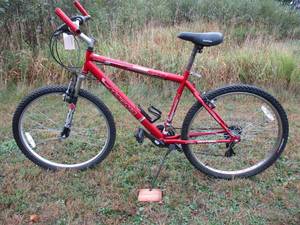lot 30 image: Red Magna Bike