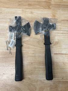 lot 73 image: ROTHCO Lot of 2-  3-in-1 Survival Hatchets