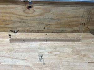 lot 27 image: SHOP FOX Shelf Support Boring Jig