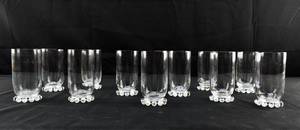 lot 213 image: Set of 11 Candlewick Style Glasses