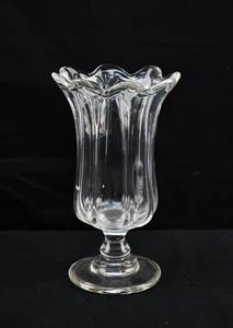 lot 225 image: Antique Pillar-Molded Celery Vase