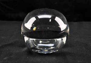 lot 231 image: Spherical Paperweight by Kosta Boda