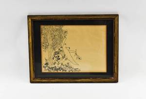 lot 249 image: Signed Garden of Eden Illustration by Jeremy Steig