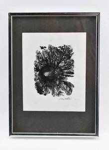 lot 251 image: Signed Forest Lithograph by Stefan Martin