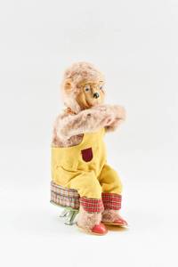 lot 99 image: Rock Valley Toys Balloon-Blowing Monkey
