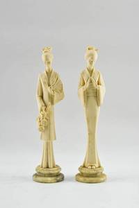 lot 87 image: Set of Two Signed A. Giannelli Sculptures