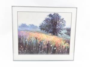 lot 179 image: Framed Misty Morning III Print by Jon R. Friedman