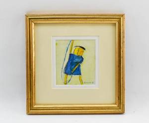 lot 254 image: Signed Painting by Sossa
