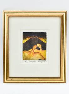 lot 256 image: Signed Celebratory Thunder Print by Pordis Joelsdottir