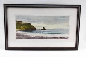 lot 66 image: Signed Print of the Scottish Isle of Skye