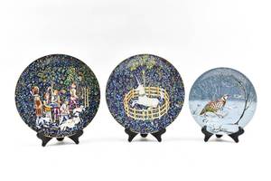 lot 318 image: Group of Three Haviland Collector Plates