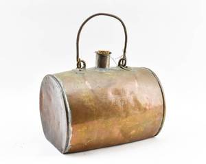 lot 58 image: Antique Copper Canteen from Sweden