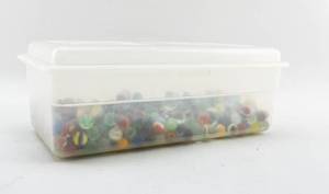 lot 108 image: Collection of Vintage Marbles