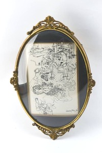 lot 397 image: Signed Illustration by Jeremy Steig