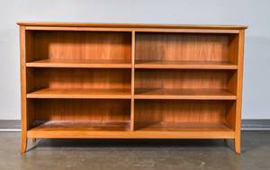 lot 136 image: Nordic Furniture Mid-Century Modern Wood Bookcase