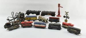 lot 161 image: Louis Marx & Co. Model Train Set