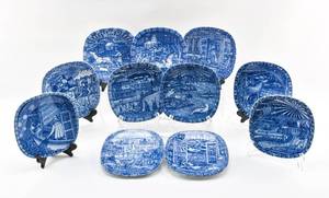 lot 323 image: Group of 11 Christmas Collector Plates by Rorstrand