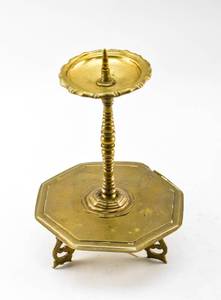 lot 309 image: Antique Pricket Candlestick