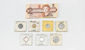 lot 358 image: Collection of Vintage Foreign Coins