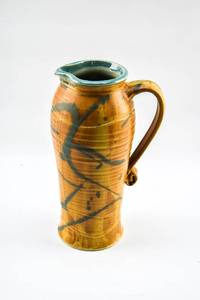 lot 329 image: Tall Stoneware Pitcher
