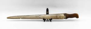 lot 29 image: Antique Scrimshaw Sword