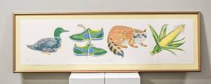 lot 40 image: Minnesota Predella Print by Don Nice