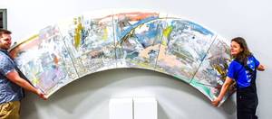lot 44 image: Fan I by Lee Bjorklund
