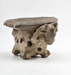 lot 405 image: Antique Stone Sculpture Bowl