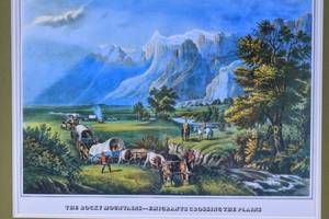 lot 439 image: Two Currier & Ives Reproduction Prints