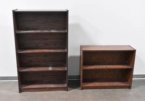 lot 313 image: Pair of Bookcases
