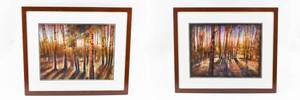 lot 164 image: Two Signed Artworks by Mari Giddings