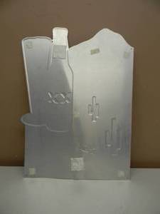 lot 61 image: DOS EQUIS IMPORTED BEER METAL  TIN BAR SIGN - NICE - COOL PIECE - APPROX 18 By 24 - SEE PICTURES