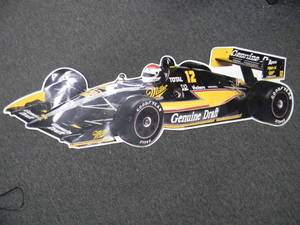 lot 98 image: MILLER GENUINE DRAFT RACING EMBOSSED METAL  TIN BAR SIGN - FANTASTIC PIECE - APPROX 50 By 15 - SEE PICTURES