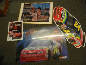 lot 106 image: COLLECTION OF RACING SIGNS - COOL PIECES - SEE PICTURES