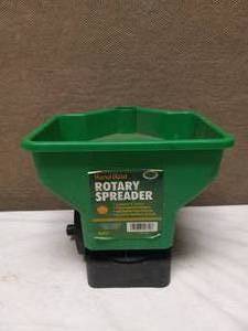 lot 2 image: ROTARY HAND SPREADER SALT SPREADER